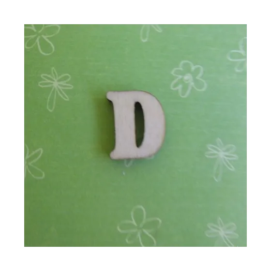 Letra D - MDF