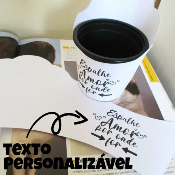 Rótulo Vaso 6 Personalizado