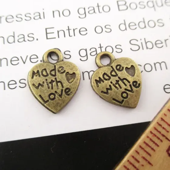 Pendente Made with Love -...
