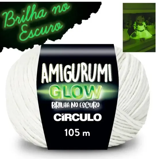 Fio Amigurumi Glow Círculo