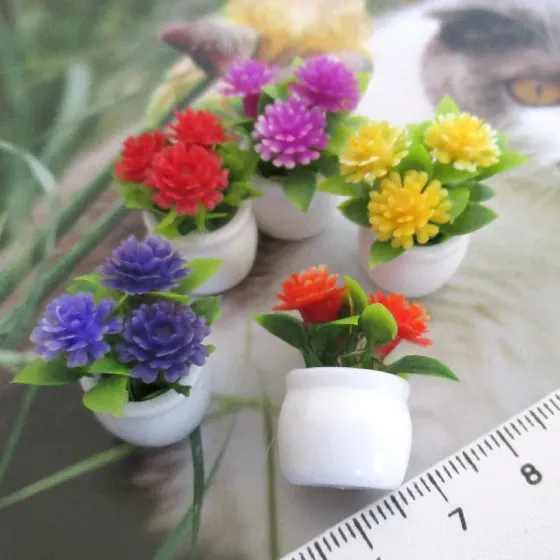 Miniatura vaso Flor - AB697