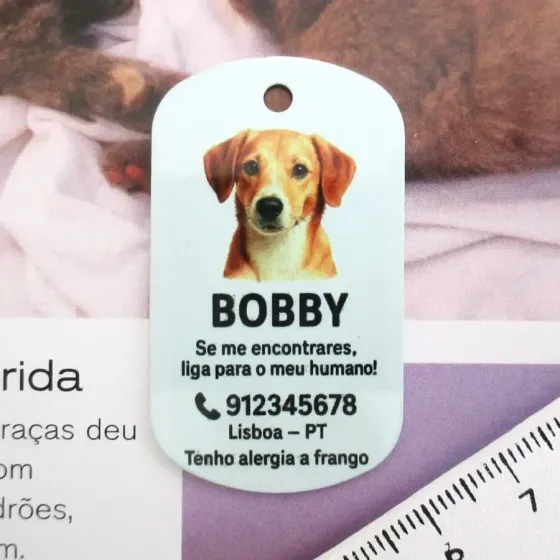 Medalha/Tag Personalizada -...
