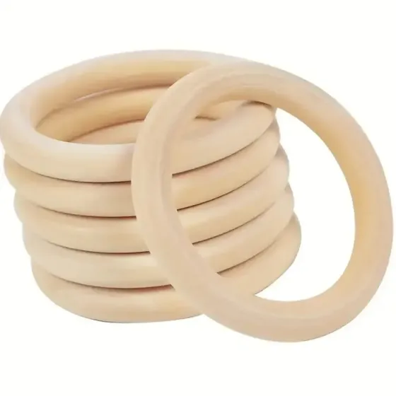 Argola Madeira 70mm - EB703b
