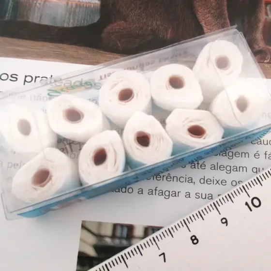 Miniatura Rolos de Papel...
