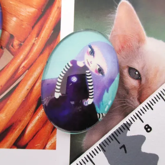 Cabochon 25x35mm - EC064