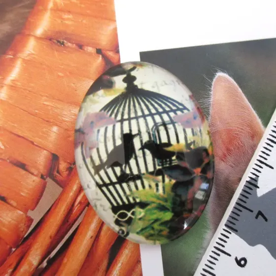 Cabochon 30x40mm - EC076