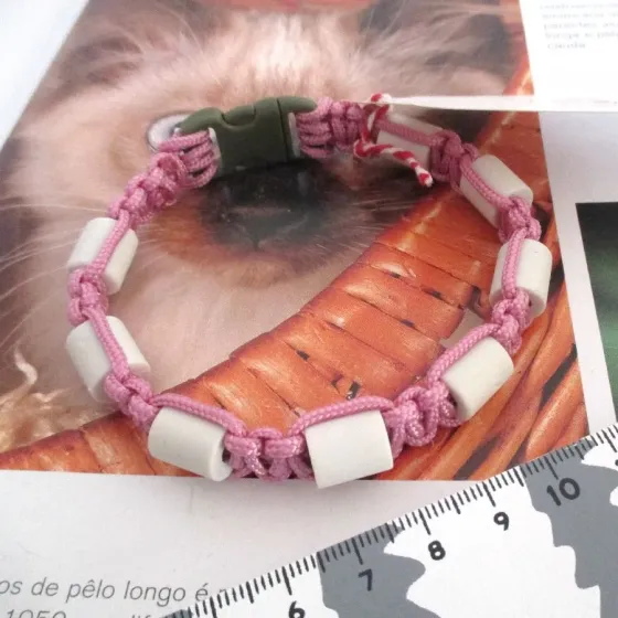 Coleira para Gato PastelPink