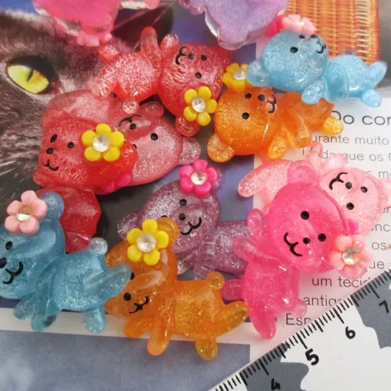 Lote 60 Aplicações Urso -...