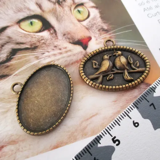 Base Cabochon 20x30mm -...