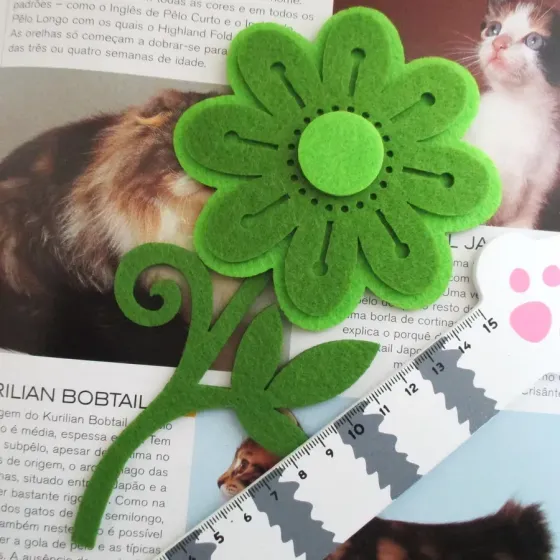Flor em Feltro - EC203