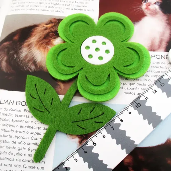 Flor em Feltro - EC205