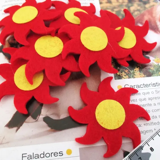 Lote 12 Aplicações Feltro -...