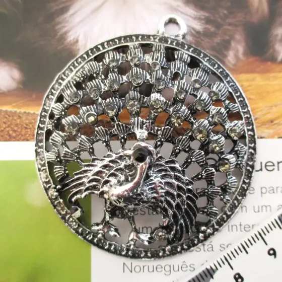 Pendente Pavão - EC258PT