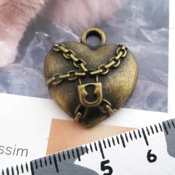 Pendente Coração - EC265OV