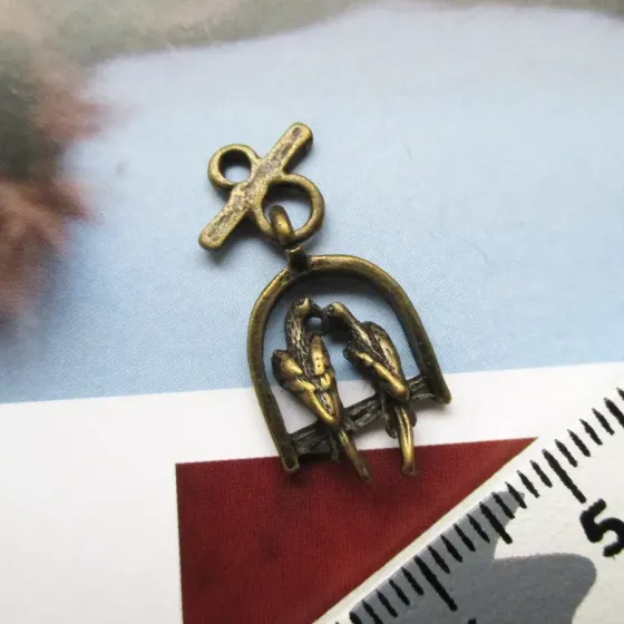 Pendente Pássaro - J3115OV