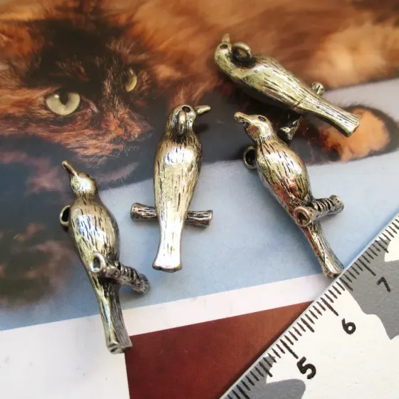 Pendente Pássaro - J2995PT