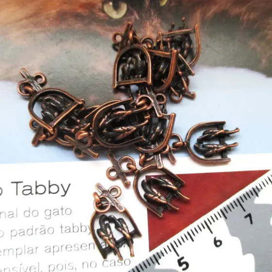 Lote 12 Pendentes Pássaro -...