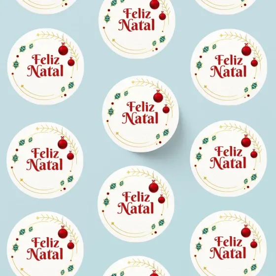 Pack 6 Autocolantes 30mm -...