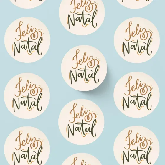 Pack 6 Autocolantes 30mm -...