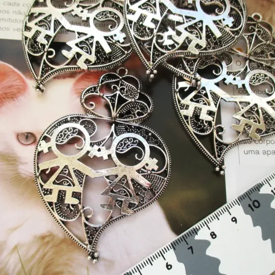 Lote 5 Pendentes Menina -...