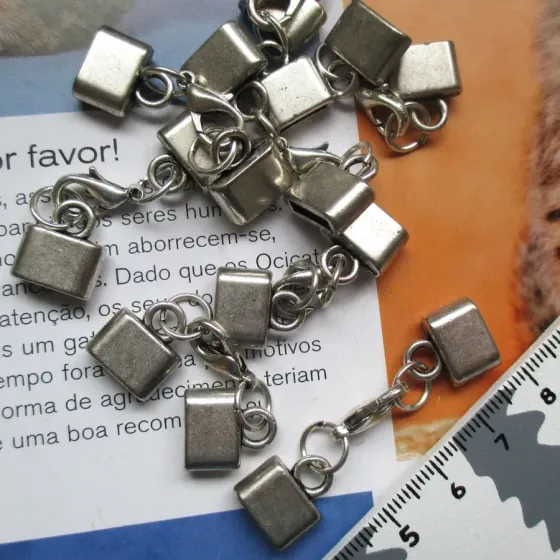 Lote 6 Terminais 2x8mm -...