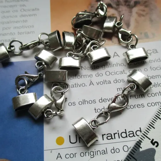 Lote 8 Terminais Pulseira...