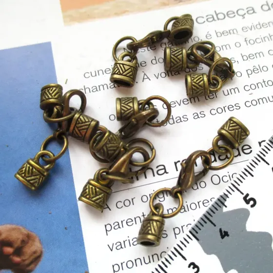 Lote 6 Terminais 2x4mm -...