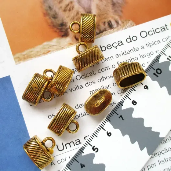 Lote 6 Terminais 7x13mm -...