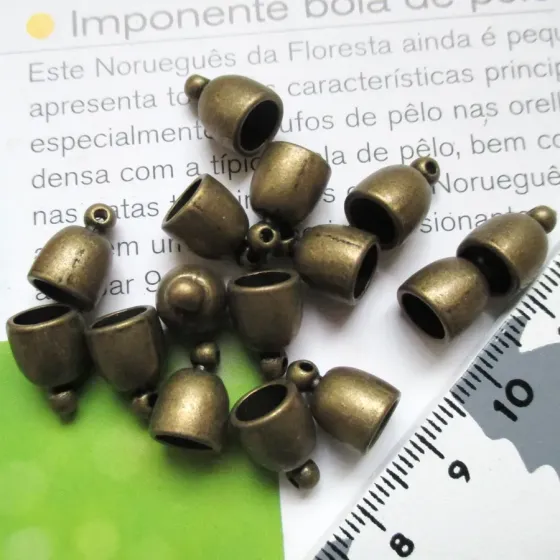 Lote 12 Terminais 6mm -...