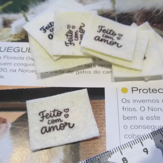 Etiqueta Feltro - EC627