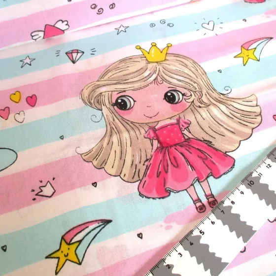 Tecido Princesas - EC653