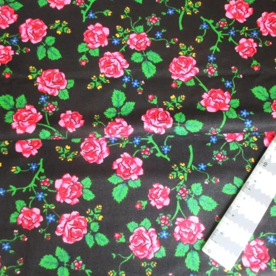 Tecido Flores - EC666