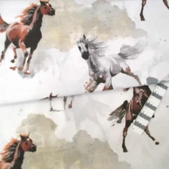 Tecido Cavalos - EC681