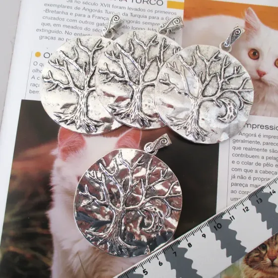 Lote 4 Pendentes Árvore -...