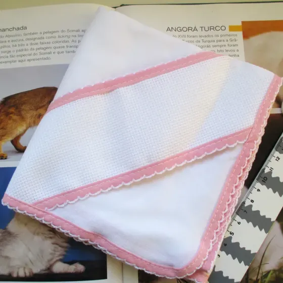 Fralda Barra p/ Bordar - EC733