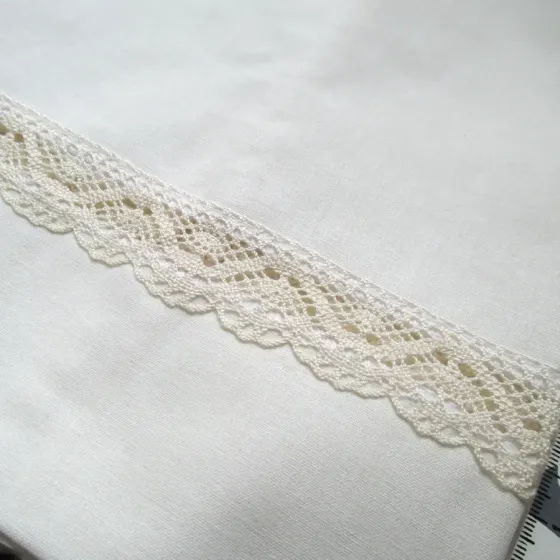 Toalha de Batismo Creme Com...