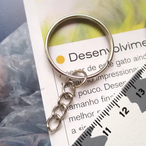 Argola Porta-Chaves 30mmPT