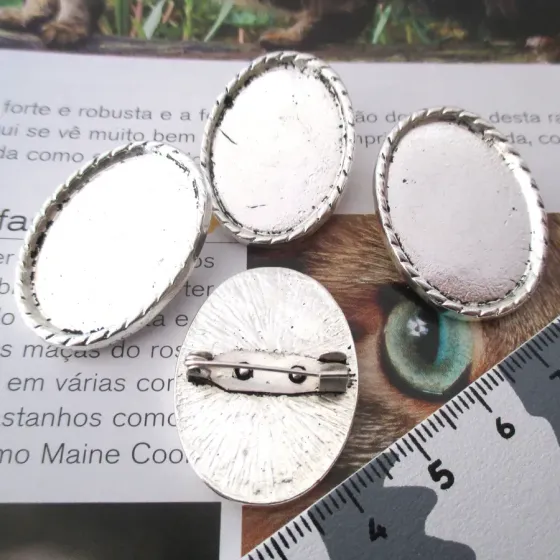 Base Cabochon 20x28mm -...