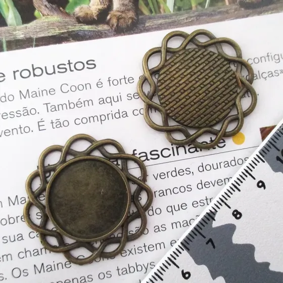 Base Cabochon 20mm - EC875OV