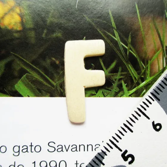 Letra F - MDF
