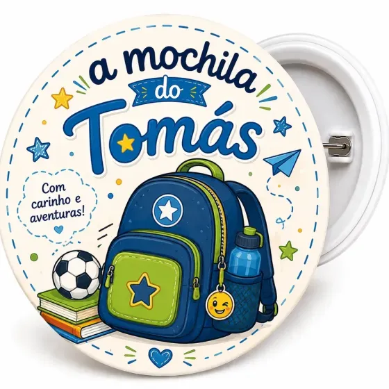 Crachá Personalizado 32mm -...