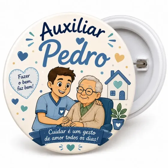 Crachá Personalizado 32mm -...