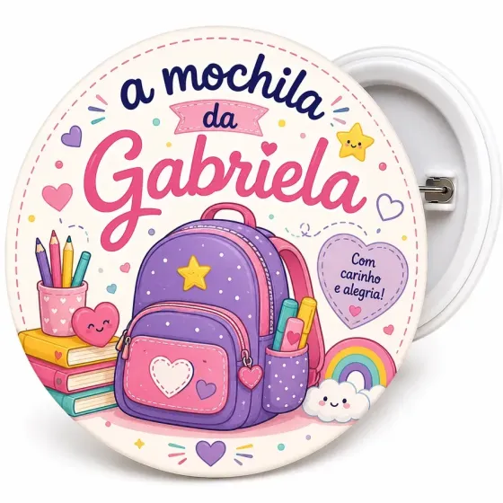 Crachá Personalizado 32mm -...
