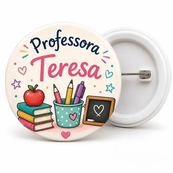 Crachá Personalizado 58mm -...