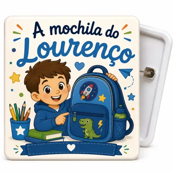 Crachá Personalizado 50mm -...