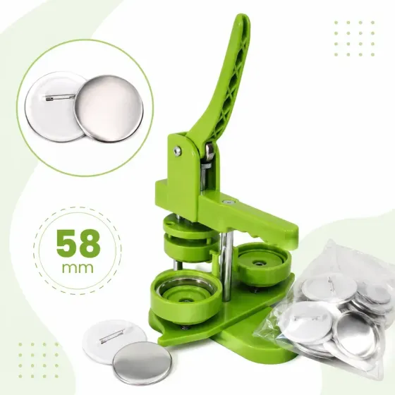 Máquina de Crachás 58mm -...