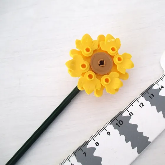 Flor Decorativa em Blocos -...
