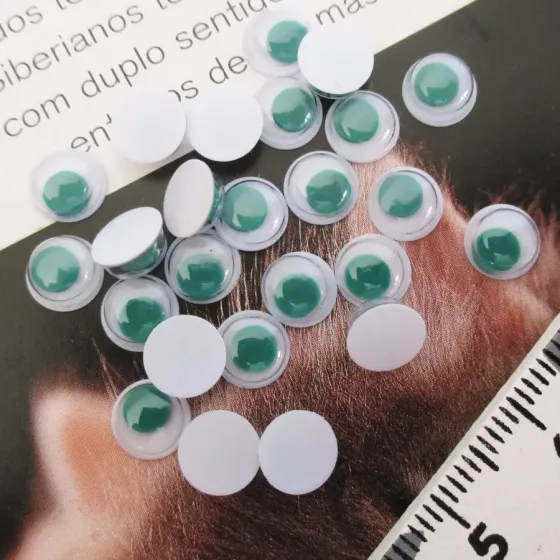 Olho móvel de colar 7mm -...
