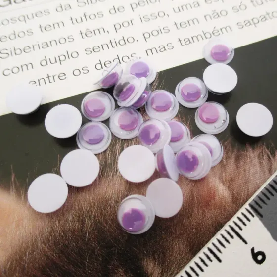 Olho móvel de colar 7mm -...