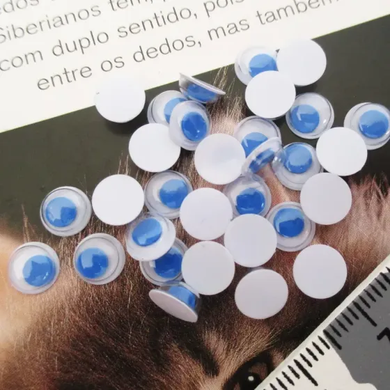 Olho móvel de colar 7mm -...